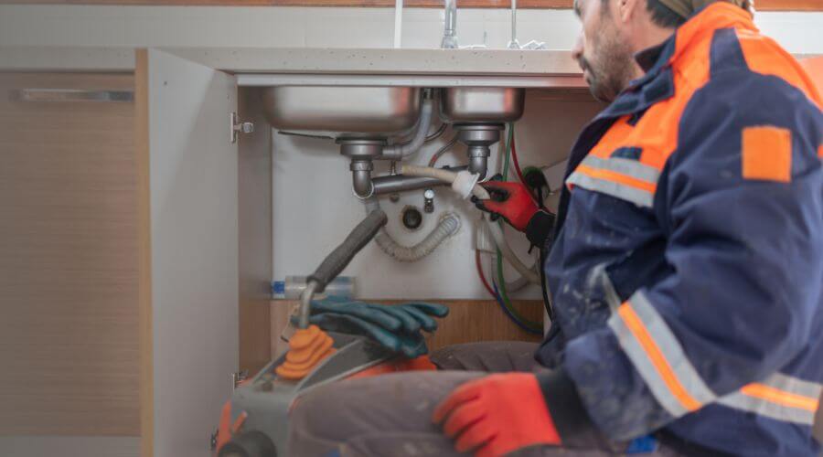 Professional slab leak plumber services in Woodford, WI
